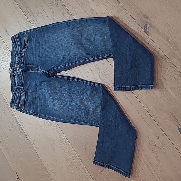 White House Black Market Jeans Women's sz 6 Crop Leg Mid Waist Denim Jeans - Picture 1 of 13